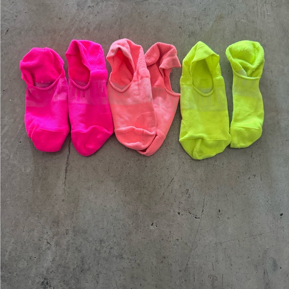 Lululemon Power Stride No-Show Sock 3 Pack, Medium